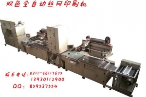 YJB系列 双色全自动卷对卷网版印刷机
